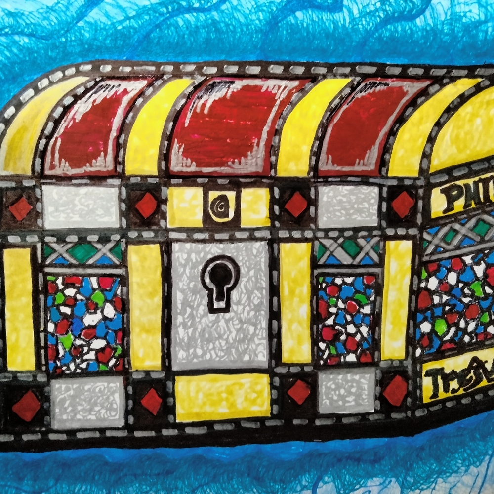 Meet your Posher, Persephanie and Rob at Phillips Treasures vintage jewelry/art